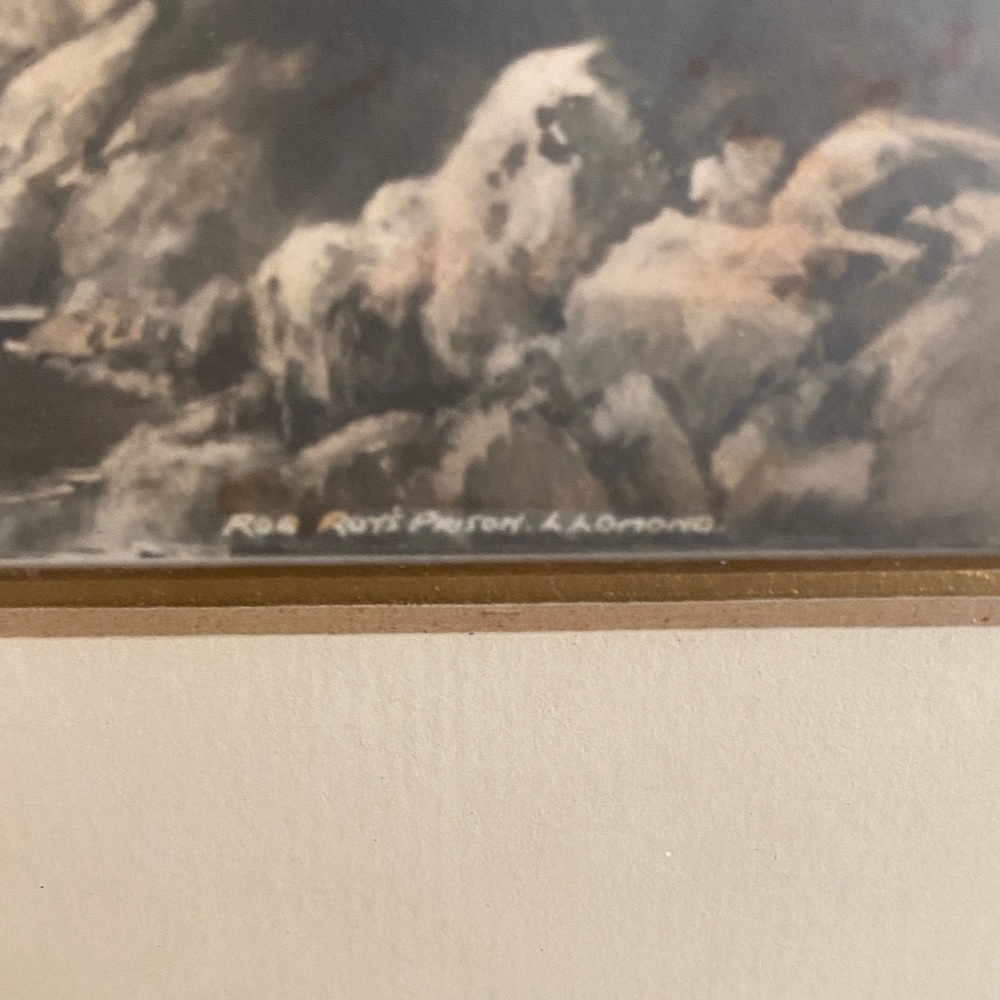 Framed Landscape Art Print - Picture 3 of 10